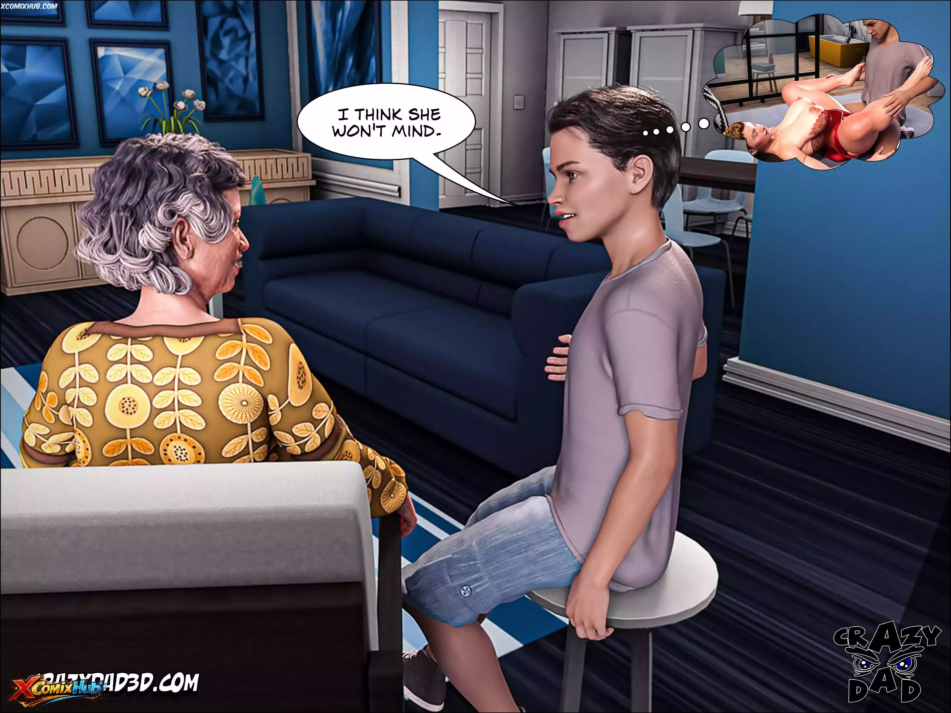 Father In Law At Home Chapter 18 Crazydad3d 071 Comic Page 71